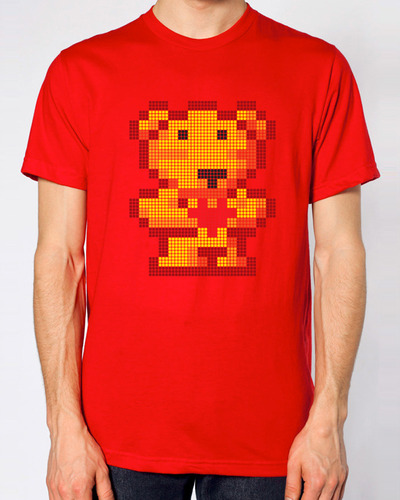 "Original" Pixel-Bear / Red