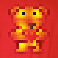 "Original" Pixel-Bear / Red - Thumbnail 1