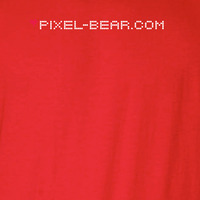 "Rainbow" Pixel-Bear / Red - Thumbnail 2
