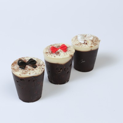 Dark chocolate & chai tea latte soap