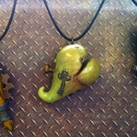 Steampunk Heart Pendants - Lg - Thumbnail 3