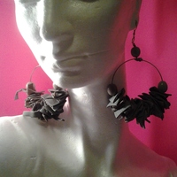 ReaRea's Leather Earrings  - Thumbnail 1