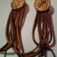 Safari Fringed Earrings - Thumbnail 2