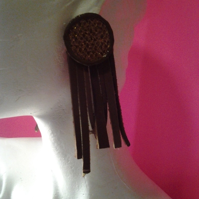 Safari fringed earrings