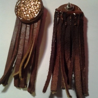 Safari Fringed Earrings - Thumbnail 4