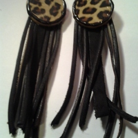 Safari Fringed Earrings - Thumbnail 3