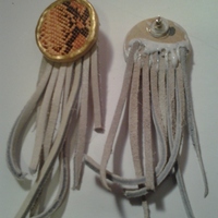 Safari Fringed Earrings - Thumbnail 4