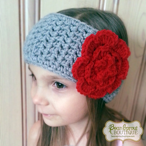 Flower Ear-warmer