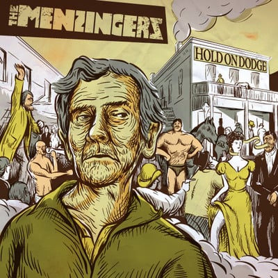 The menzingers "hold on, dodge" 7"/ep cccp 124-7 - Thumbnail 2