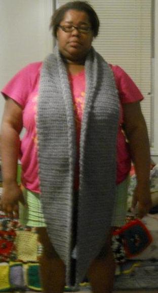 Crochet Infinity Scarf