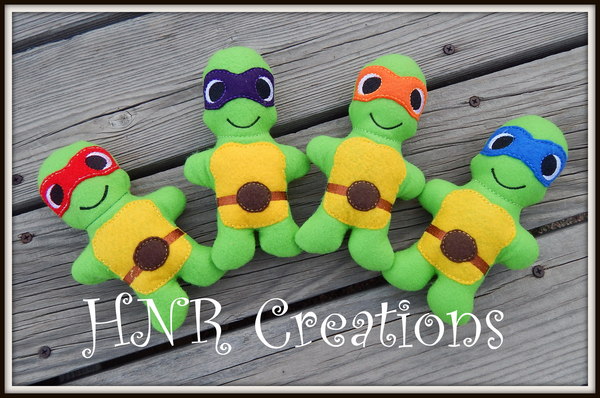Turtle Stuffie Set