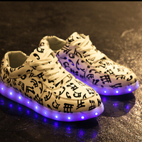 Luminous shoes music sneaker - Thumbnail 2