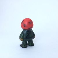 Red Skull 3D printed on Chubb mold - Thumbnail 1