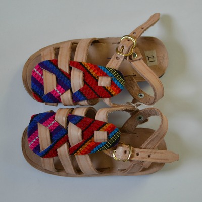 Infant/toddler huaraches (sandals) size 21/us 5