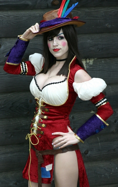 "Aw, you're makin' me as shy as a hooker in confession!" 8x10