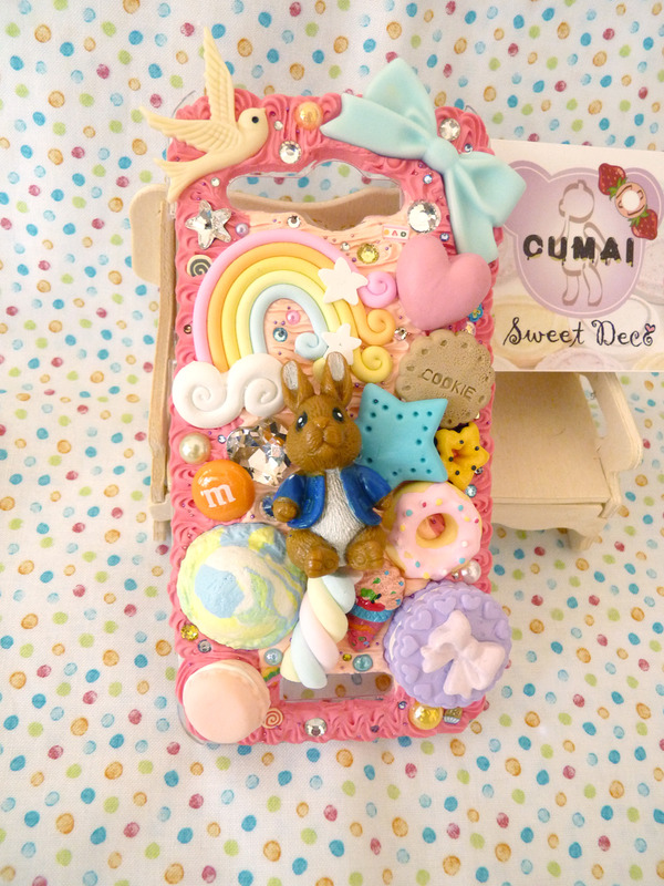 [MADE TO ORDER] Bunny Rabbit Whipped Decoden Case