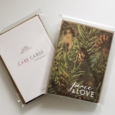 Care cards // holiday pack