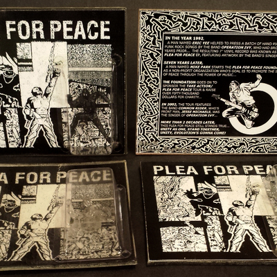 "black friday bootlegs" - "plea for peace" prototypes