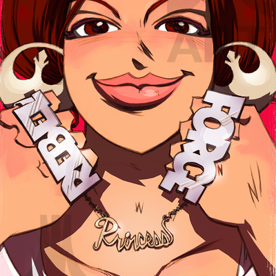 Rebel princess print