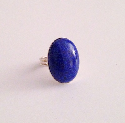 "Lindsay" Royal Blue Ring