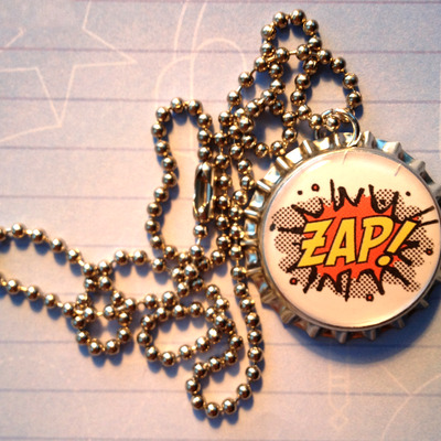 Zap bottle caps