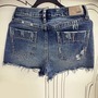 Studded Cut Off Shorts - Thumbnail 1