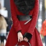 Sold out: Red Long Wool Coat-1