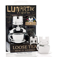 Lunartik Loose Tea (B.I.Y) Brew it Yourself Blank White Mini Figure - Thumbnail 2