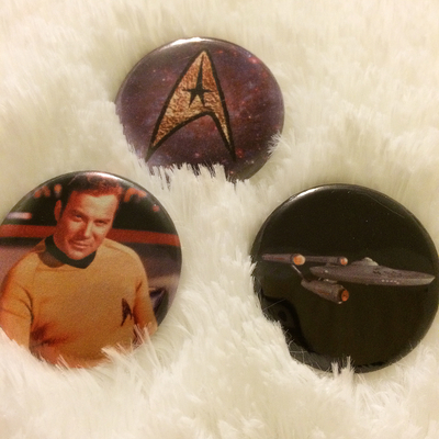 Star trek: tos pinback button mini set - Thumbnail 3