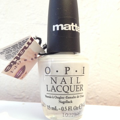 Opi - alpine snow matte