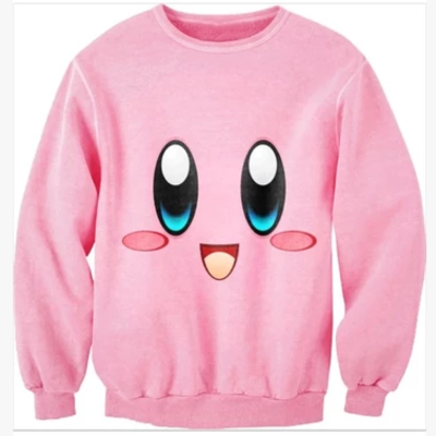 Free shipping-kirby sweatshirt - Thumbnail 5