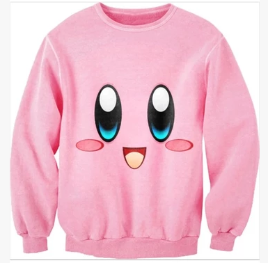 Free Shipping-KIRBY SWEATSHIRT