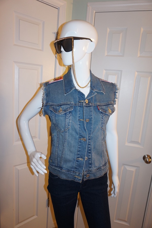 Vintage Levis Barbie Vest Size S-M