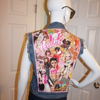 Vintage Levis Barbie Vest Size S-M - Thumbnail 2