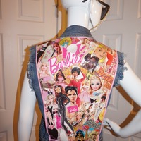 Vintage Levis Barbie Vest Size S-M - Thumbnail 3