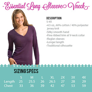 Upgrade Ladies Vneck Long Sleeve - Thumbnail 1