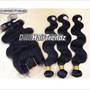 30" *Grade 5A* Sassy Brazilian Remy Body Wave OR Straight Hair [3 Bundles] + 26" Swiss Lace Closure!-1