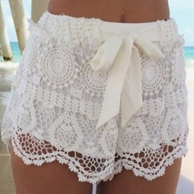 Alyssa drawstring shorts