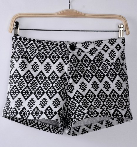 Aztec Pattern Shorts