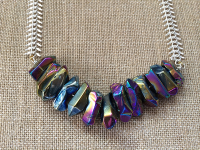Mermaid Magic Collar - Rainbow Tones