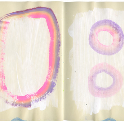 Mia christopher, untitled (sketchbook painting #3)