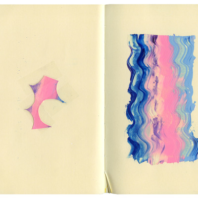 Mia christopher, untitled (sketchbook painting #5)