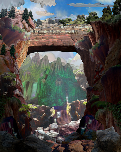 Mary Anne Kluth, "Natural Bridge Study"