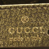 Gucci Monogram Bamboo Gold Chain Bag - Thumbnail 1