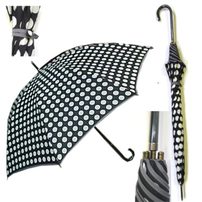 Polka dot umbrella