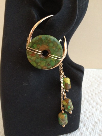 Mosiac Turquoise Donut