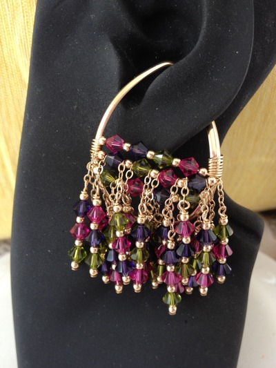 Alex - multi-color crystals