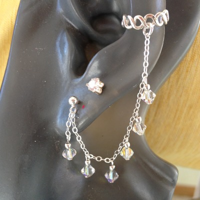 Ab crystal cuff - Thumbnail 2