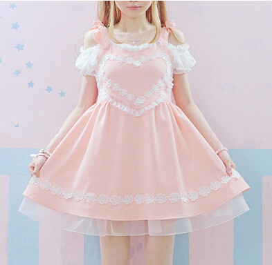 New Love mesh harness dress