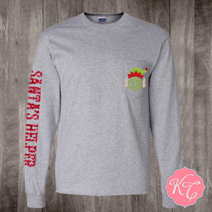 Elf Monogram Pocket LS